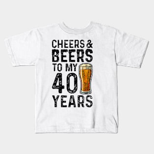 Cheers And Beers Kids T-Shirt